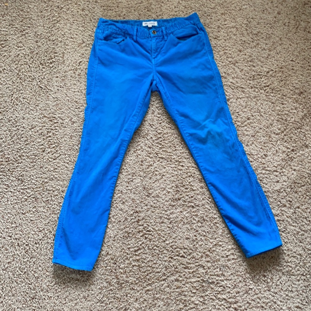 Electric Blue Corduroy pants